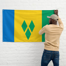 Load image into Gallery viewer, St Vincent and the Grenadines Flag