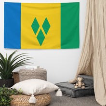 Load image into Gallery viewer, St Vincent and the Grenadines Flag