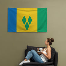 Load image into Gallery viewer, St Vincent and the Grenadines Flag