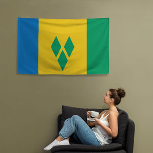 St Vincent and the Grenadines Flag