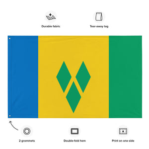 St Vincent and the Grenadines Flag