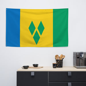 St Vincent and the Grenadines Flag