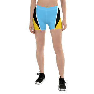 St Lucia Biker Shorts