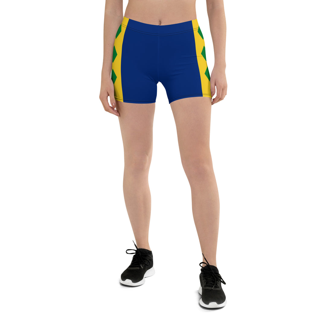 St. Vincent and the Grenadines Biker Shorts