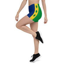 Load image into Gallery viewer, St. Vincent and the Grenadines Biker Shorts