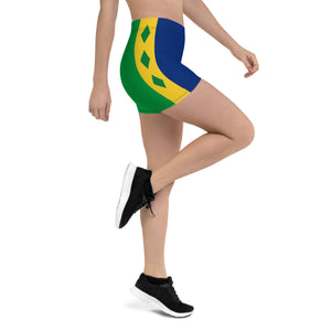 St. Vincent and the Grenadines Biker Shorts