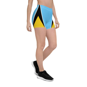 St Lucia Biker Shorts