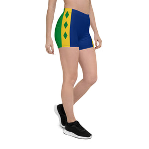 St. Vincent and the Grenadines Biker Shorts