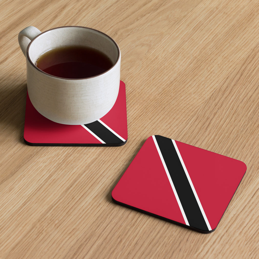 Trinidad and Tobago Cork-back Coaster