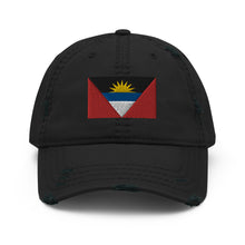 Load image into Gallery viewer, Antigua and Barbuda Distressed Dad Hat