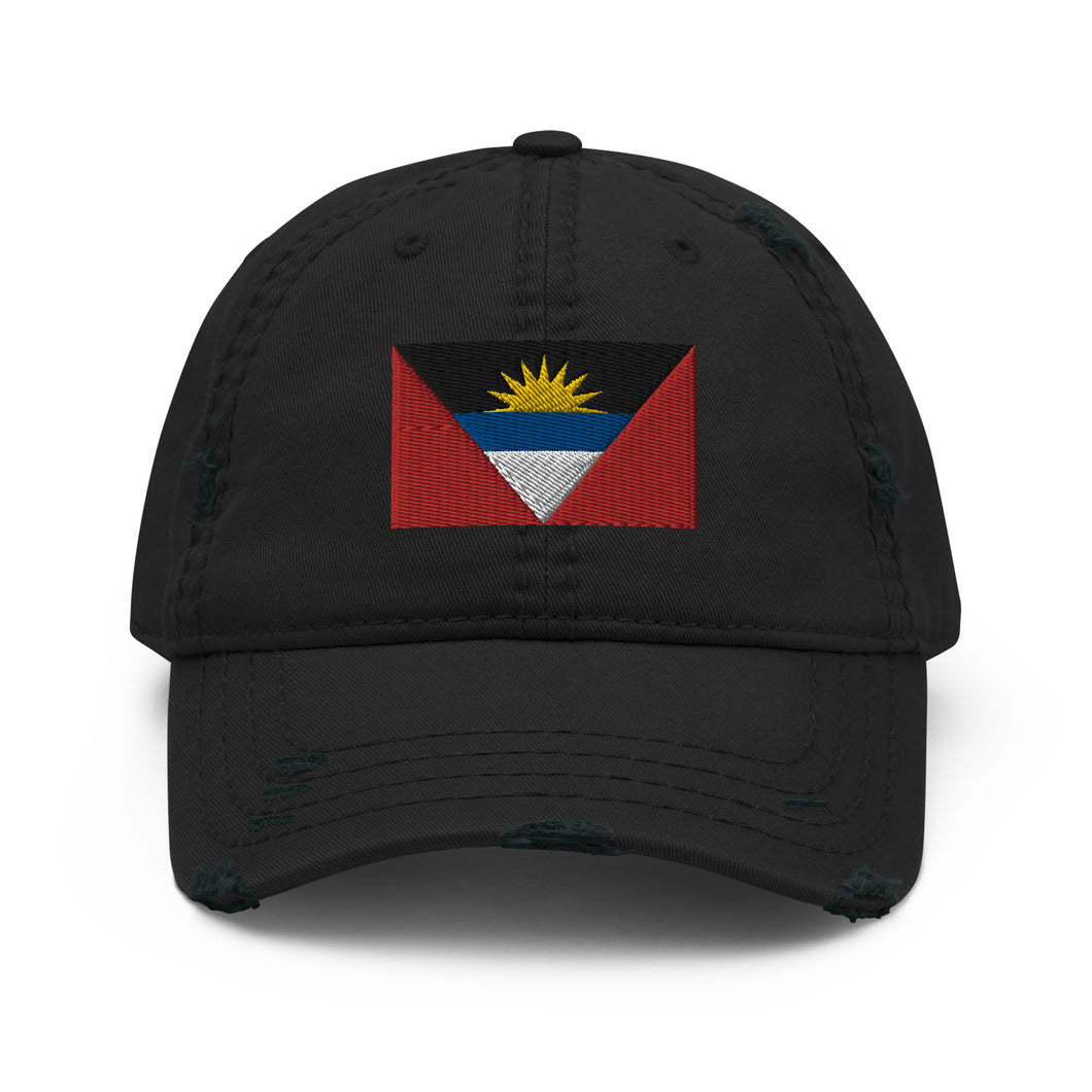 Antigua and Barbuda Distressed Dad Hat