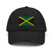 Load image into Gallery viewer, Jamaica Flag Distressed Dad Hat