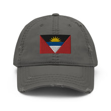 Load image into Gallery viewer, Antigua and Barbuda Distressed Dad Hat