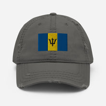 Load image into Gallery viewer, Barbados Distressed Dad Hat