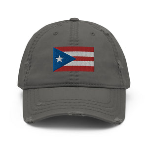 Cuba Flag Distressed Dad Hat