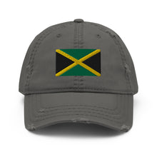 Load image into Gallery viewer, Jamaica Flag Distressed Dad Hat