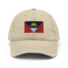 Load image into Gallery viewer, Antigua and Barbuda Distressed Dad Hat