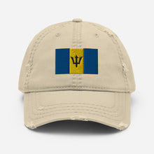 Load image into Gallery viewer, Barbados Distressed Dad Hat