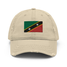 Load image into Gallery viewer, St Kitts and Nevis Distressed Dad Hat