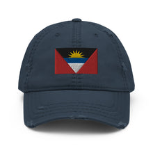 Load image into Gallery viewer, Antigua and Barbuda Distressed Dad Hat