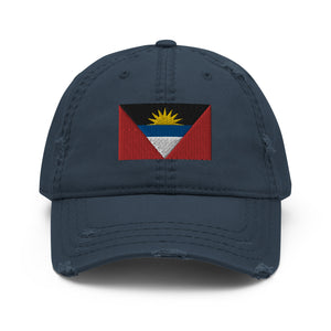 Antigua and Barbuda Distressed Dad Hat