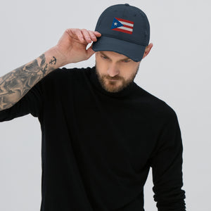 Cuba Flag Distressed Dad Hat