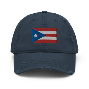 Cuba Flag Distressed Dad Hat