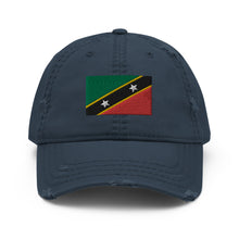 Load image into Gallery viewer, St Kitts and Nevis Distressed Dad Hat