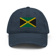 Load image into Gallery viewer, Jamaica Flag Distressed Dad Hat