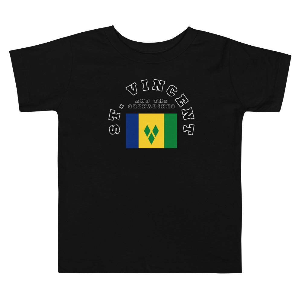 St Vincent and the Grenadines Toddler Short Sleeve Tee