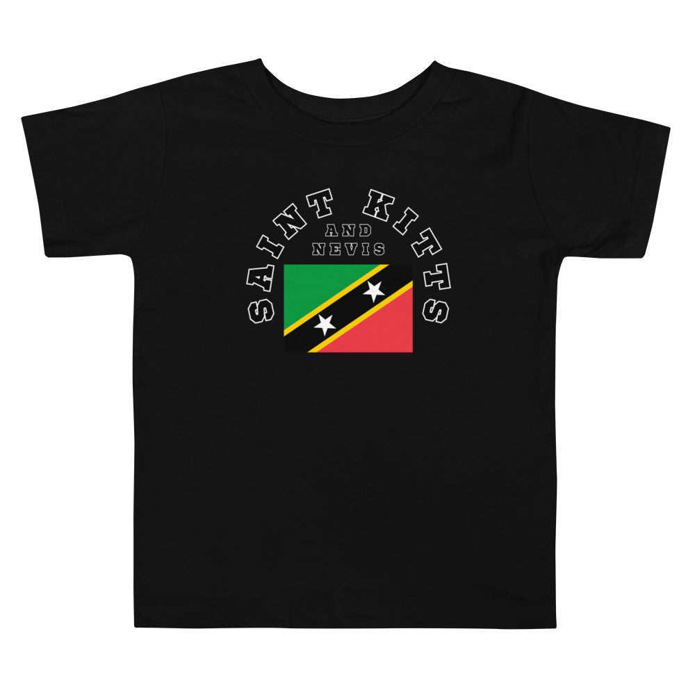 St Kitts and Nevis Toddler Short Sleeve Tee