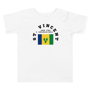 St Vincent and the Grenadines Toddler Short Sleeve Tee