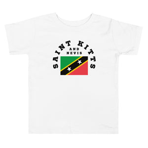 St Kitts and Nevis Toddler Short Sleeve Tee