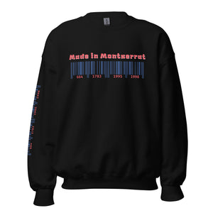 Made in Montserrat Unisex Sweatshirt