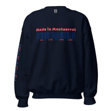 Load image into Gallery viewer, Made in Montserrat Unisex Sweatshirt