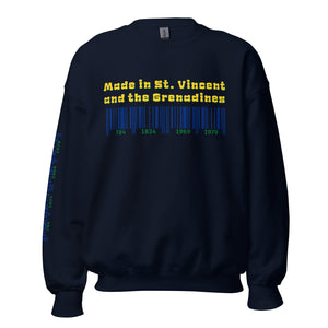 Made in St Vincent and the Grenadines Unisex Sweatshirt