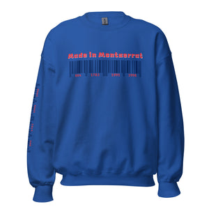 Made in Montserrat Unisex Sweatshirt