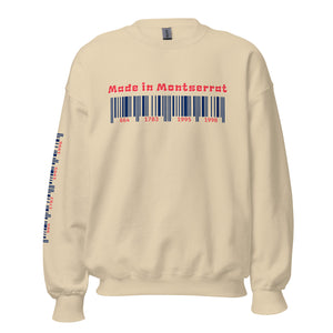 Made in Montserrat Unisex Sweatshirt