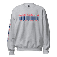 Load image into Gallery viewer, Made in Montserrat Unisex Sweatshirt