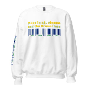 Made in St Vincent and the Grenadines Unisex Sweatshirt