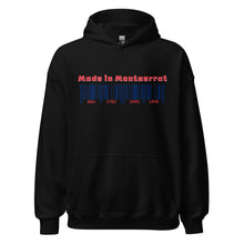 Load image into Gallery viewer, Made in Montserrat Unisex Hoodie