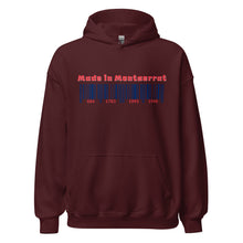 Load image into Gallery viewer, Made in Montserrat Unisex Hoodie