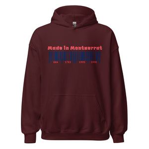 Made in Montserrat Unisex Hoodie