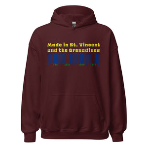 Made in St Vincent and the Grenadines Unisex Hoodie