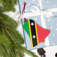 Load image into Gallery viewer, St Kitts and Nevis Wooden Ornaments