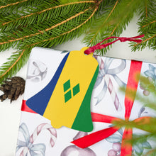 Load image into Gallery viewer, St. Vincent and the Grenadines Wooden Christmas Ornaments