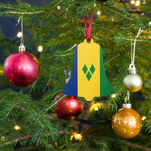 Load image into Gallery viewer, St. Vincent and the Grenadines Wooden Christmas Ornaments