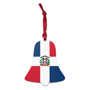 Dominican Republic Wooden Christmas Ornaments