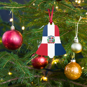 Dominican Republic Wooden Christmas Ornaments