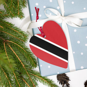 Trinidad and Tobago Wooden Christmas Ornaments